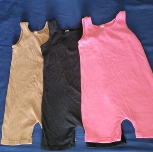 Set of 3 Rompers